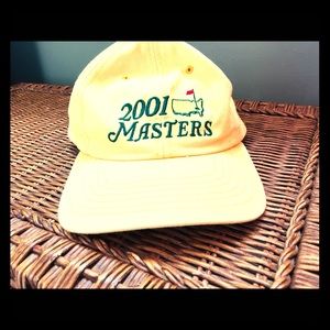 Authentic Yellow Masters Cap 2001